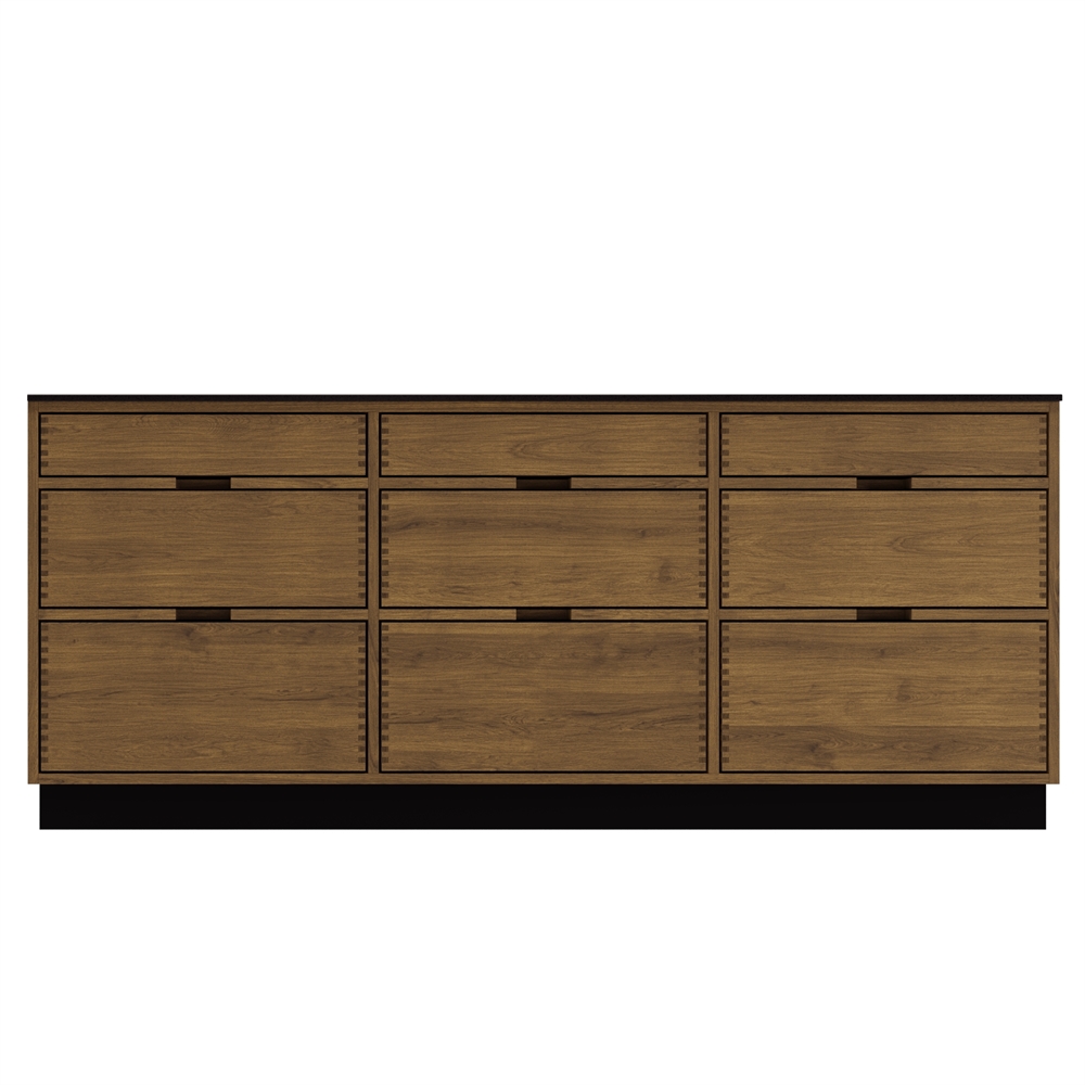 Just Wood Dunkel geölt Køkkenø - 187,6 cm bred - 100 cm dyb