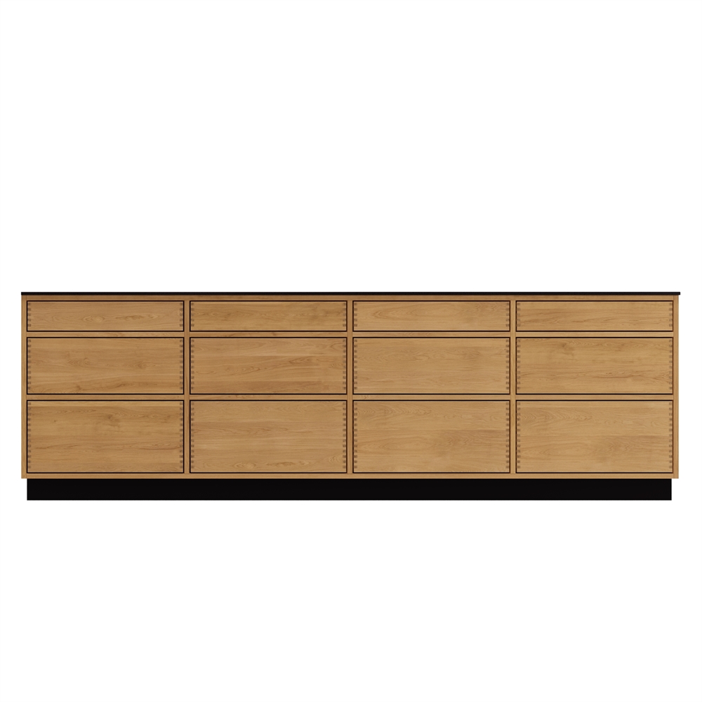 Just Wood Push Leicht geölt Køkkenø - 249,5 cm bred - 100 cm dyb