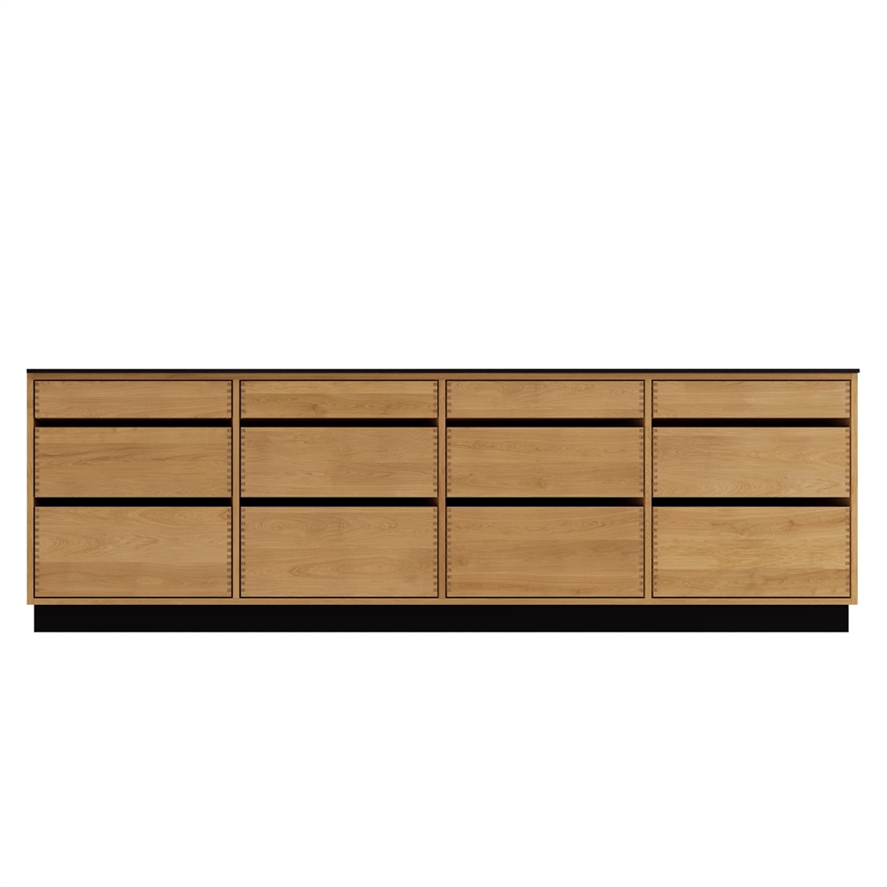 Just Wood Original Leicht geölt Køkkenø - 249,5 cm bred - 100 cm dyb